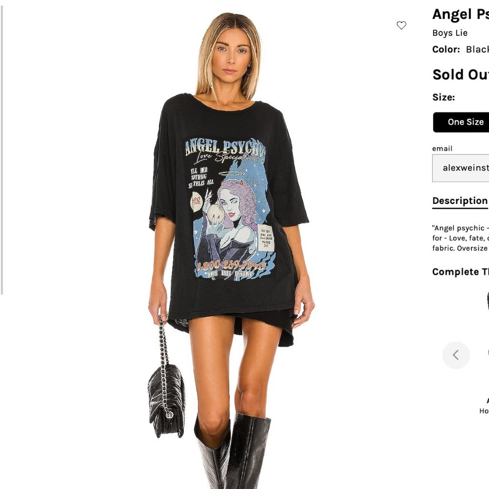 BOYS LIE - Angel Psychic Tee - Revolve